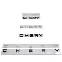 Letras 3D de ABS Cromadas, Emblema para Automóvil, Adhesivo de Plástico Brillante, Autoadhesivo, Reutilizable, Estilo Bonito, Calcomanías
