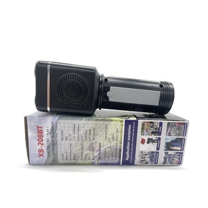 Lampe de camping multifonctionnelle 6 en 1, lampe torche, microphone audio, sirène d'urgence - Product Image 4