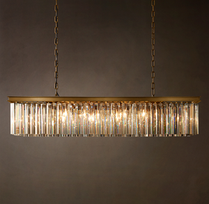 Lámpara de Araña de Lujo de Diseño, Lámpara Colgante Moderna para Comedor, Sala de Estar, Restaurante, Lámpara de Techo de Cristal - Product Image 1