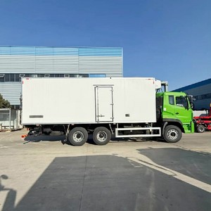 Camión Frigorífico Diésel 6x4 Marca CLW, Camión Refrigerado de 20 Toneladas para Transporte de Pescado Congelado y Helado - Product Image 2