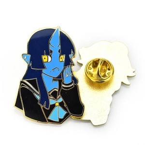 Épingle en émail dur sur mesure en métal mignon <span class=keywords><strong>dessin</strong></span> <span class=keywords><strong>animé</strong></span> épinglette insigne Kawaii Anime cadeau Logo émail broche - Product Image 3