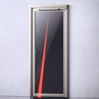 Baru Perlindungan Keselamatan Tubuh Manusia Laser Cahaya Tirai Sensor Sinar Fotosel untuk Pintu Ayunan Daun Ganda