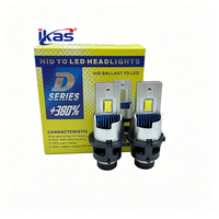 Système d'éclairage automatique Ampoule de phare LED D2S 70W HID vers LED Ampoule de phare D2S/D2R Remplaçable Ampoule HID Xénon D2 D4 pour voiture