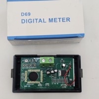 Voltmètre numérique DC7.5-30V DC D69-30, affichage numérique, tête de compteur numérique, écran LCD, deux lignes