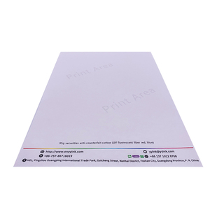 Chất lượng cao 95 g giấy an ninh với sợi vô hình trong kho - Product Image 2