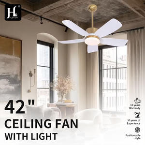 52-Inch Modern Nordic Minimalist Style Low Profile <b>Ceiling</b> <b>Fan</b> <b>with</b> <b>Light</b> and <b>Remote</b> Variable Speed Electric <b>Ceiling</b> <b>Fans</b> - Product Image 2