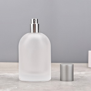 30ml 50ml Frosted <b>Glass</b> Perfume Spray <b>Bottle</b> Refillable <b>Empty</b> Atomizer with Walnut Wood Cap for Lab & Travel - Product Image 3