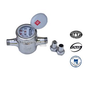 ISO4064ステンレス鋼インパルス水道メーター100パルス/リットル流量計OEMサポート付き - Product Image 3