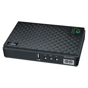 मिनी यूपीएस 5V 12V 9V 15V 24V पैरा Equipo डे इंटरनेट मिनी पोर्टेबल डीसी यूपीएस वाई-फाई के लिए Routers