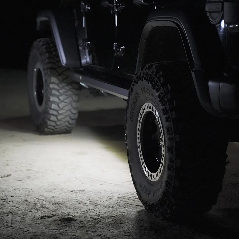 Offroad Side Step For Jeep Wrangler JL Maiker Manufacturer Accessories Running Board With Light For Jeep