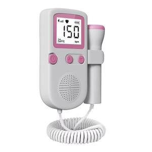 Monitor de frecuencia cardíaca fetal Doppler portátil de 30MHz para mujeres embarazadas con batería incorporada y certificación CE - Product Image 1