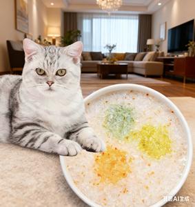 OEM Großpackung pH-Indikator Kristall-Katzenstreu |   Gesundheitsüberwachungs-Indikator Unparfümierte Kristall-Silikagel-Katzenstreu - Product Image 5