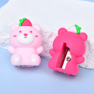 Sacapuntas de Plástico con Diseño de Animales de Dibujos Animados, Creativos y Lindos, para Estudiantes de Primaria y Secundaria, Venta al Por Mayor - Product Image 4