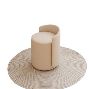 Tabouret d'habillage moderne en tissu simple pour femmes nouvelle chaise <span class=keywords><strong>de</strong></span> maquillage <span class=keywords><strong>de</strong></span> <span class=keywords><strong>chambre</strong></span> à coucher principale pour bureau à domicile vestiaire - Product Image 5