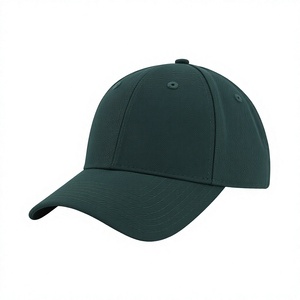 Gorra de Béisbol Lisa Personalizada de 6 Paneles, Gorra de Sarga de Algodón Roja Sólida, Ajustable, al por Mayor, Gorra Personalizada OEM, MOQ Bajo - Product Image 4