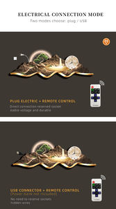 Orologio da <span class=keywords><strong>Parete</strong></span> di Lusso e Decorazione Murale Moderna in Acrilico, Stile Paesaggio, Ideale per <span class=keywords><strong>Soggiorno</strong></span>, in Offerta Speciale - Product Image 6