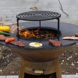 Venta al por Mayor de Productos Nuevos: Parrilla Brasero Plancha para Barbacoa, para Cocinar al Aire Libre con <span class=keywords><strong>Leña</strong></span> - Product Image 5