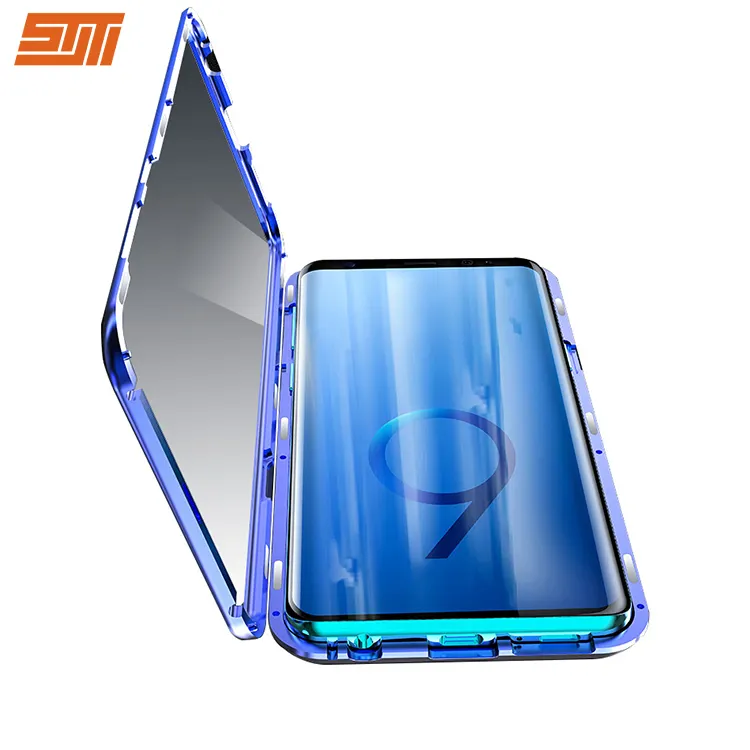 360 Đầy Đủ Hấp Phụ Từ Trường Hợp Bìa Cho Samsung Galaxy A50 A70 S8 S9 S10 Cộng Với Tempered Glass Cover Quay Lại Cho Iphone 13 Trường Hợp