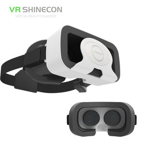 Gafas de Realidad Virtual VR SHINECON Mini, Auriculares 3D VR con Correa Ajustable, Caja VR HD para una Experiencia Inmersiva - Product Image 4