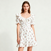 Robe d'été personnalisée à imprimé floral, design tendance, robes décontractées pour femmes sur mesure