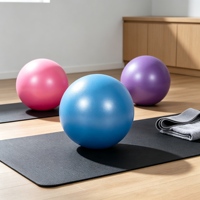 Ballon de yoga gonflable épais et résistant aux éclats, petit et portable, pour l'entraînement du plancher pelvien et le renforcement abdominal