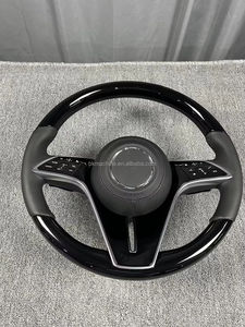 Pour Benz <span class=keywords><strong>Volant</strong></span> en acajou amélioré <span class=keywords><strong>Mercedes</strong></span> Benz a <span class=keywords><strong>Classe</strong></span> <span class=keywords><strong>C</strong></span> <span class=keywords><strong>Classe</strong></span> E <span class=keywords><strong>Classe</strong></span> W213 <span class=keywords><strong>W203</strong></span> W205 confort Sport papillon Maybach - Product Image 6