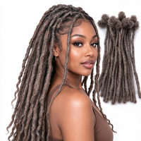 Extensions de cheveux humains 100% brésiliens, faites à la main, extensions complètes avec des boucles afro épaisses, texture douce, colorables