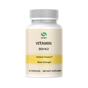 Cápsulas de Vitamina D3 + K2 OEM/OD, 60 Cápsulas - Promueve la Absorción de Calcio, Apoya la Salud de los Huesos y el <span class=keywords><strong>Sistema</strong></span> Inmunitario Suplemento - Product Image 1