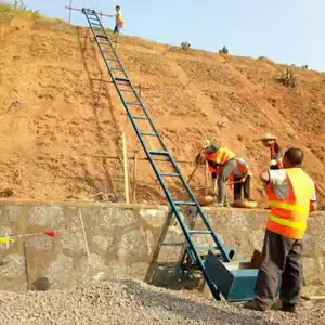 Elevador elétrico transportador de materiais de miniatura, elevador de carga elétrico para convexo de concreto