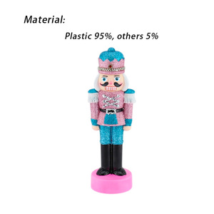 <span class=keywords><strong>Casse</strong></span>-<span class=keywords><strong>Noisette</strong></span> de Noël scintillant Figurines roses et bleues Ornements <span class=keywords><strong>Casse</strong></span>-<span class=keywords><strong>Noisette</strong></span> de Noël Décoration de fête de Noël - Product Image 2