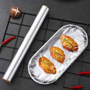 Hộ Gia Đình Nhà Hàng Nhà Bếp Dùng Một Lần Nhôm Giấy Gói Giấy Cuộn Phim Nấu Ăn Tươi Nướng Thịt Nướng Bao Bì Thực Phẩm Cuộn - Product Image 2