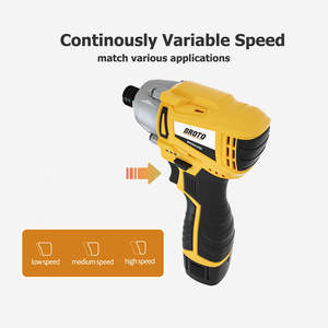 Taladro Recargable con Batería, Destornillador Eléctrico, Motor sin Escobillas, Destornillador Inalámbrico Automático - Product Image 4
