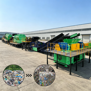 Système de tri des déchets ménagers, séparateur par aéroséparation, machine de recyclage des déchets, usine de traitement des déchets - Product Image 1