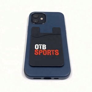 Porta Tarjetas de Visita de Silicona Portátil Moderno Personalizado al por Mayor con Impresión de Serigrafía para Uso Promocional - Product Image 1