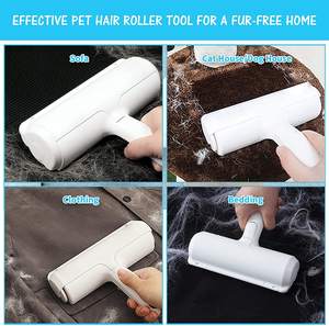 Cepillo Quitapelusas para Mascotas, Rodillo Adhesivo para Eliminar Pelo de Perros y Gatos, Fácil de Limpiar - Product Image 5