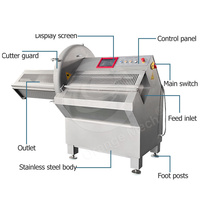 Machine à trancher ORME à longue durée de vie pour viande congelée fraîche, poisson, fromage, viande de bœuf, foie gras, côtelette de porc, bacon