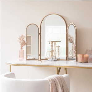 Gương Vòm Có Sẵn Giá Ba Chiếc Gương Vàng Đủ Chiều Dài Giảm Giá Lớn Để Trang Trí Nhà Cửa - Product Image 4