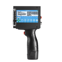 Imprimante à jet d'encre portable 25.4mm Pistolet portable pour la date d'expiration Numéro de lot Code QR Logo Bouteille en plastique Machine d'impression à jet manuel