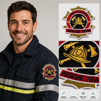 Étiquette DOY Accessoires de vêtement et de traitement Conception Logo personnalisé Bordure brodée Écusson de broderie pour vêtements
