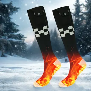 Rechargeable Heated Socks with APP Control for Men Women Feet Warmer for Winter Hunting Fishing Winter Skiing Outdoors