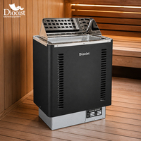 Harga Terbaik Pemanas Sauna Listrik Modern 3KW-9KW Konstruksi Baja Tahan Karat Bertenaga Listrik Aman Mudah Dioperasikan untuk Sauna Kering
