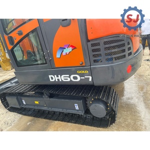 รถขุดขนาดเล็ก Doosan DH60-7 DH55 มือสองจากเกาหลี คุณภาพสูง ประสิทธิภาพเยี่ยม พร้อมมอเตอร์และเกียร์คุณภาพดี ขาย - Product Image 5