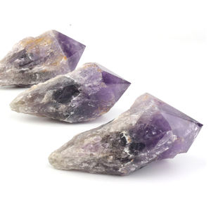 Tour de points d'améthyste en pierre brute en cristal naturel de haute qualité pour <span class=keywords><strong>la</strong></span> guérison - Product Image 6