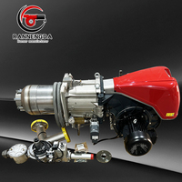 Brûleur modulateur double carburant gaz-huile RLS410M-MX pour chaudière à vapeur et chaudière à eau chaude