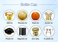 Atomizador de Perfume Portátil de 10 ml, Recargable, con Dijes Bonitos, para Fragancia en Movimiento