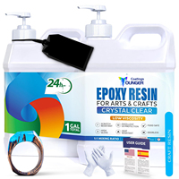 Kit de résine époxy transparente et durcisseur pour l'artisanat, la fabrication de bijoux, les moules en bois et en résine, Resina Epoxica a Y B