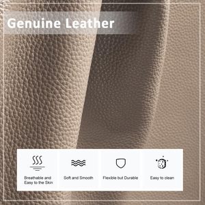   Sac bandoulière en cuir véritable style bohème pour femme, sac à main réglable - Product Image 6