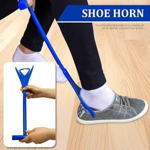 Alat Bantu Pakai/Kupas Sepatu 2-in-1 Plastik Portabel Mudah Digunakan, Desain Penyangga Tahan Lama, Bantuan Lansia, Logo Kustom, Perlengkapan Rumah Tangga - Product Image 3