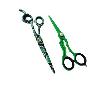 Tijeras de Peluquería Profesionales de Acero Inoxidable con Empuñadura de Goma para Barbería y Salón de Belleza - Product Image 2