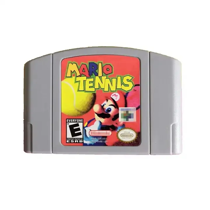 Mario Tennis N64 Game Cartridge Kaart Voor Nintendo 64 Us Versie